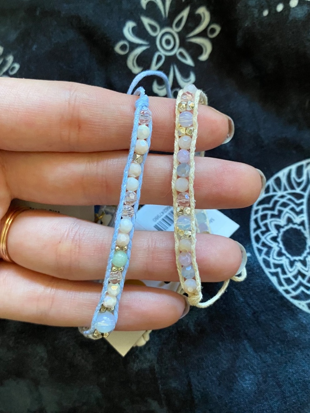 Lotus and Luna Pull Through Bracelets—Set of 2 - Picture 2 of 7